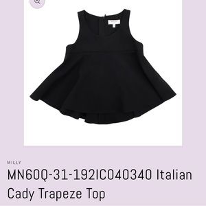 Milly Minis Top size 16 years